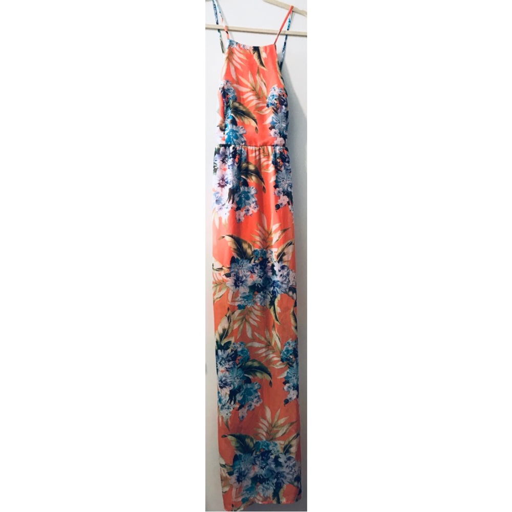 Emerald Sundae Floral Maxi Dress